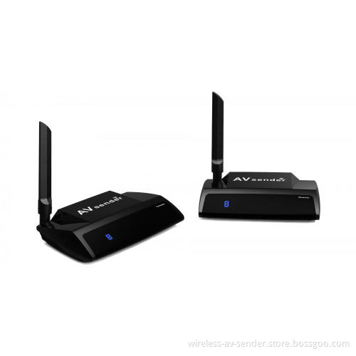 300 meter transmission range audio video receiver sender with ir remote
